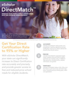 Download - DirectMatch - Product Sheet - eScholar